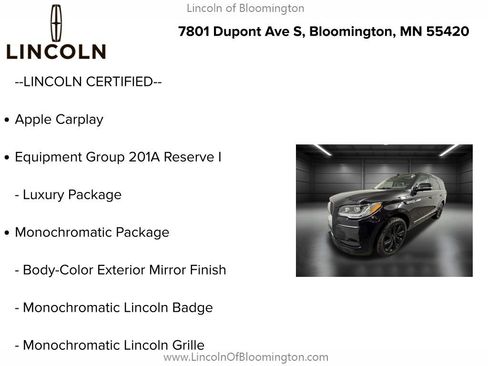 Used 2022 Lincoln Navigator Reserve image 5