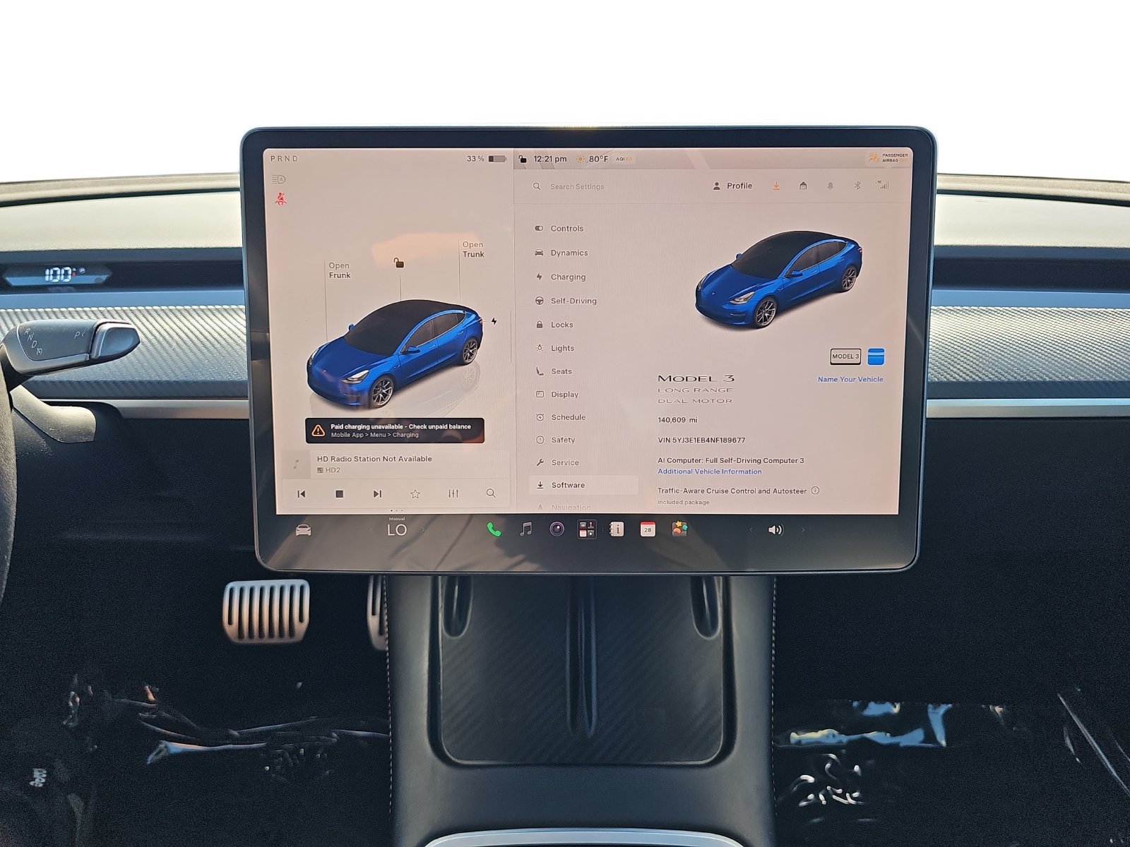 Used 2022 Tesla Model 3 Long Range AWD/4WD image 20