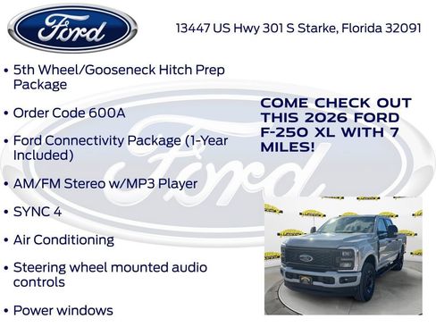 New 2026 Ford F250 XL w/ STX Appearance Package image 20