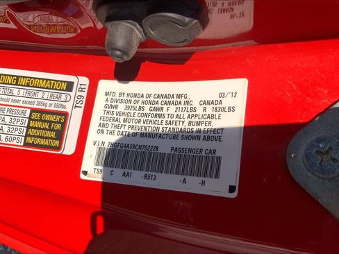 Used 2012 Honda Civic Si image 29