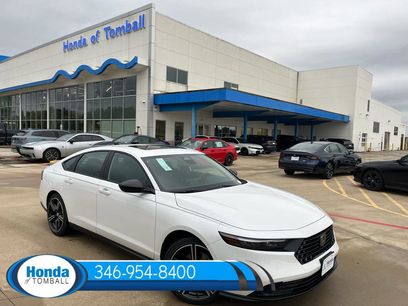 New 2026 Honda Accord Hybrid Sport-L