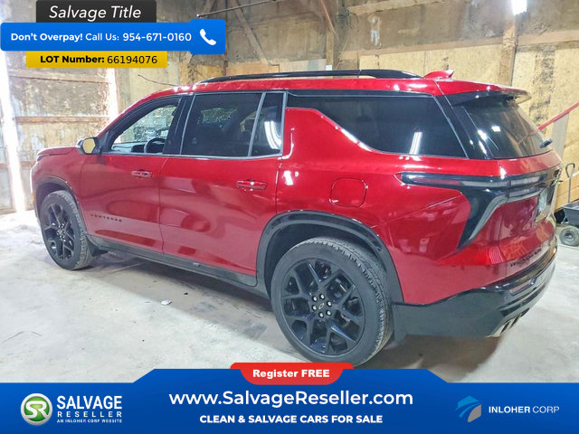 Used 2026 Chevrolet Traverse RS w/ LPO, Floor Liner Package AWD/4WD image 3