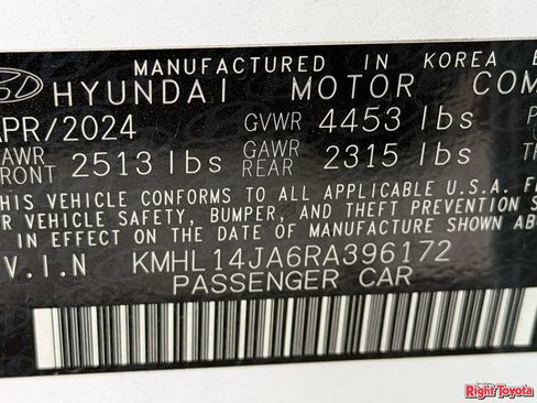 Used 2024 Hyundai Sonata SEL w/ Convenience Package FWD image 14