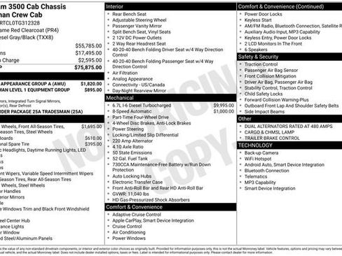 New 2026 RAM 3500 Tradesman w/ Chrome Appearance Group A AWD/4WD image 2