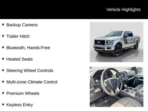 Used 2020 Ford F150 XLT w/ Equipment Group 302A Luxury AWD/4WD image 26