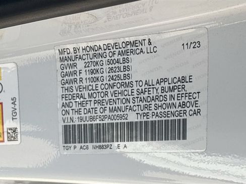 Used 2023 Acura TLX SH-AWD w/ A-SPEC Pkg image 30