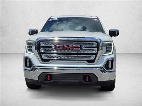 Used 2021 GMC Sierra 1500 SLT w/ SLT Premium Plus Package RWD image 2