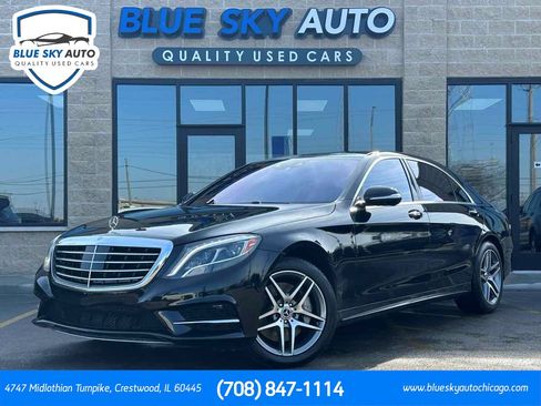Used 2014 Mercedes-Benz S 550 4MATIC Sedan w/ Sport Package Plus One image 1