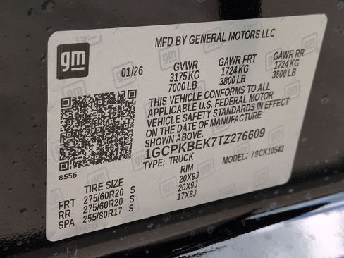 New 2026 Chevrolet Silverado 1500 Custom w/ Turbomax Blackout Package image 28