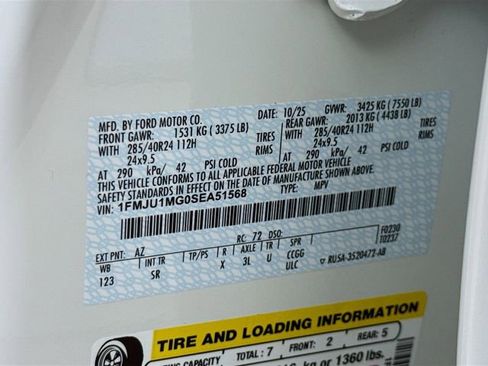 New 2025 Ford Expedition Platinum w/ Platinum Ultimate Package image 36