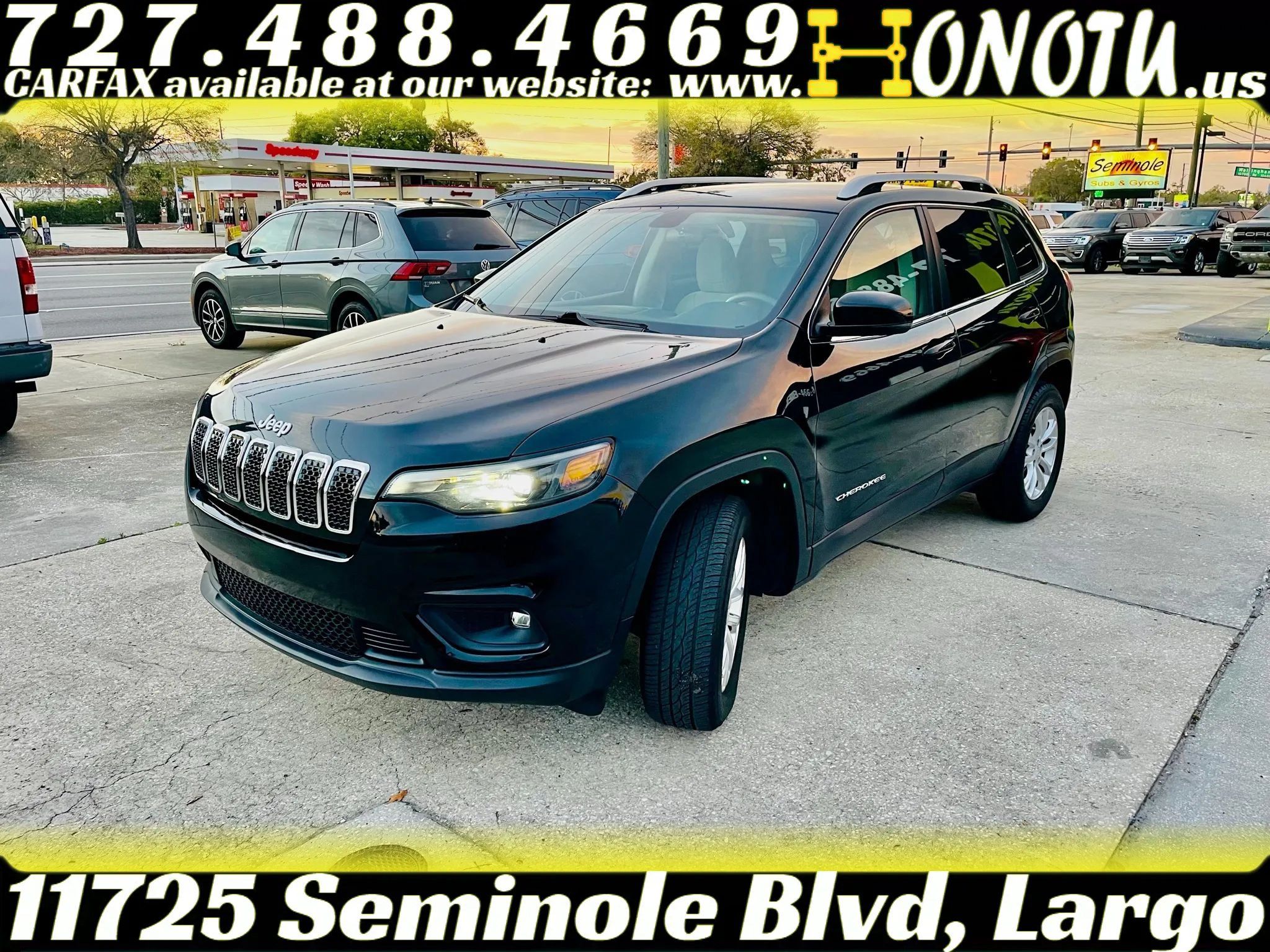 Used 2019 Jeep Cherokee Latitude w/ Popular Appearance Group AWD/4WD image 3
