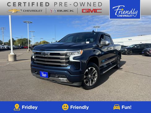 Certified 2022 Chevrolet Silverado 1500 High Country w/ Technology Package image 1