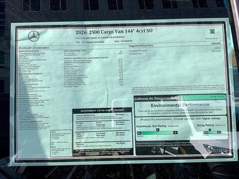 New 2026 Mercedes-Benz Sprinter 144 Cargo image 35