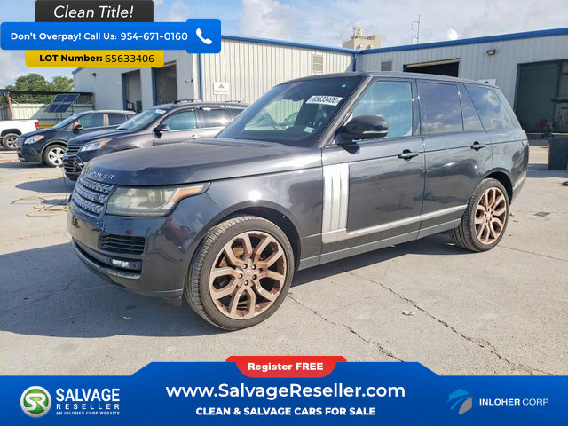 Used 2015 Land Rover Range Rover HSE AWD/4WD image 1