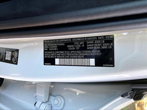 New 2026 Volvo XC90 T8 Ultra w/ Lounge Package AWD/4WD image 37