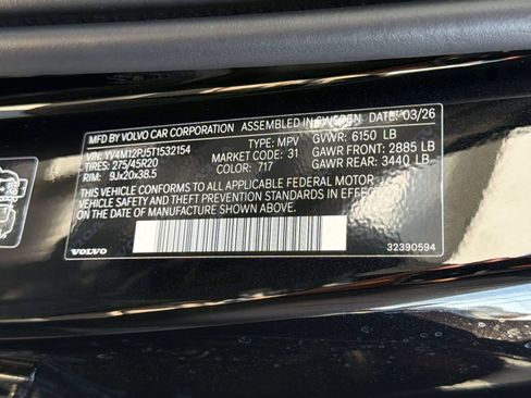 New 2026 Volvo XC90 B5 Core w/ Protection Package AWD/4WD image 25