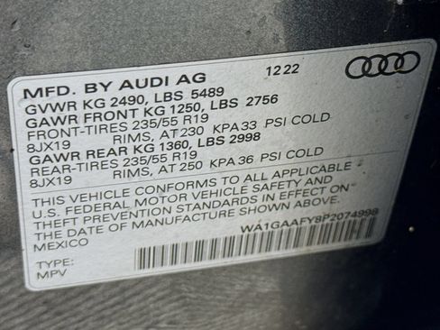 Certified 2023 Audi Q5 2.0T Premium w/ Convenience Package AWD/4WD image 31