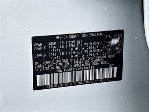 Used 2023 Subaru Outback Premium image 32