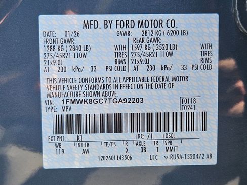 New 2026 Ford Explorer ST w/ Sun And Sound Package image 35