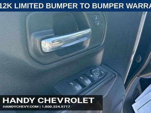 Certified 2021 Chevrolet Silverado 1500 Custom w/ LPO, Dark Essentials Package AWD/4WD image 13