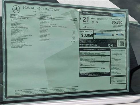 Used 2025 Mercedes-Benz GLS 450 4MATIC image 18