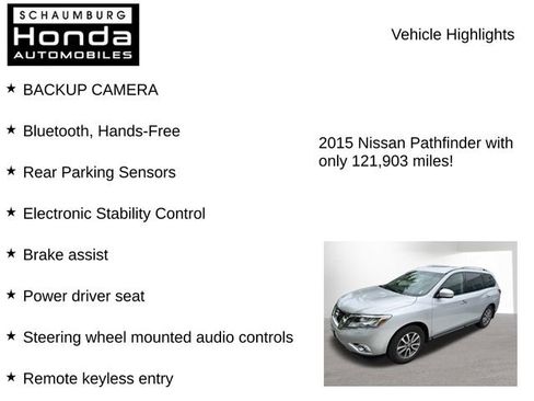 Used 2015 Nissan Pathfinder SV AWD/4WD image 7