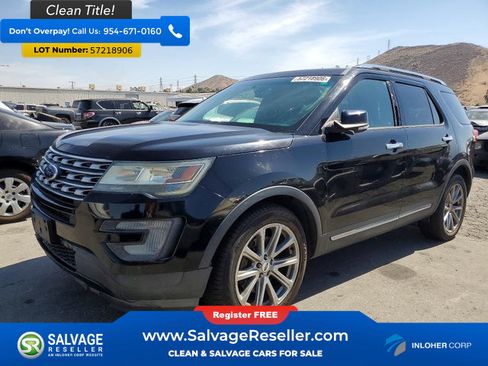 Used 2017 Ford Explorer Limited FWD image 1