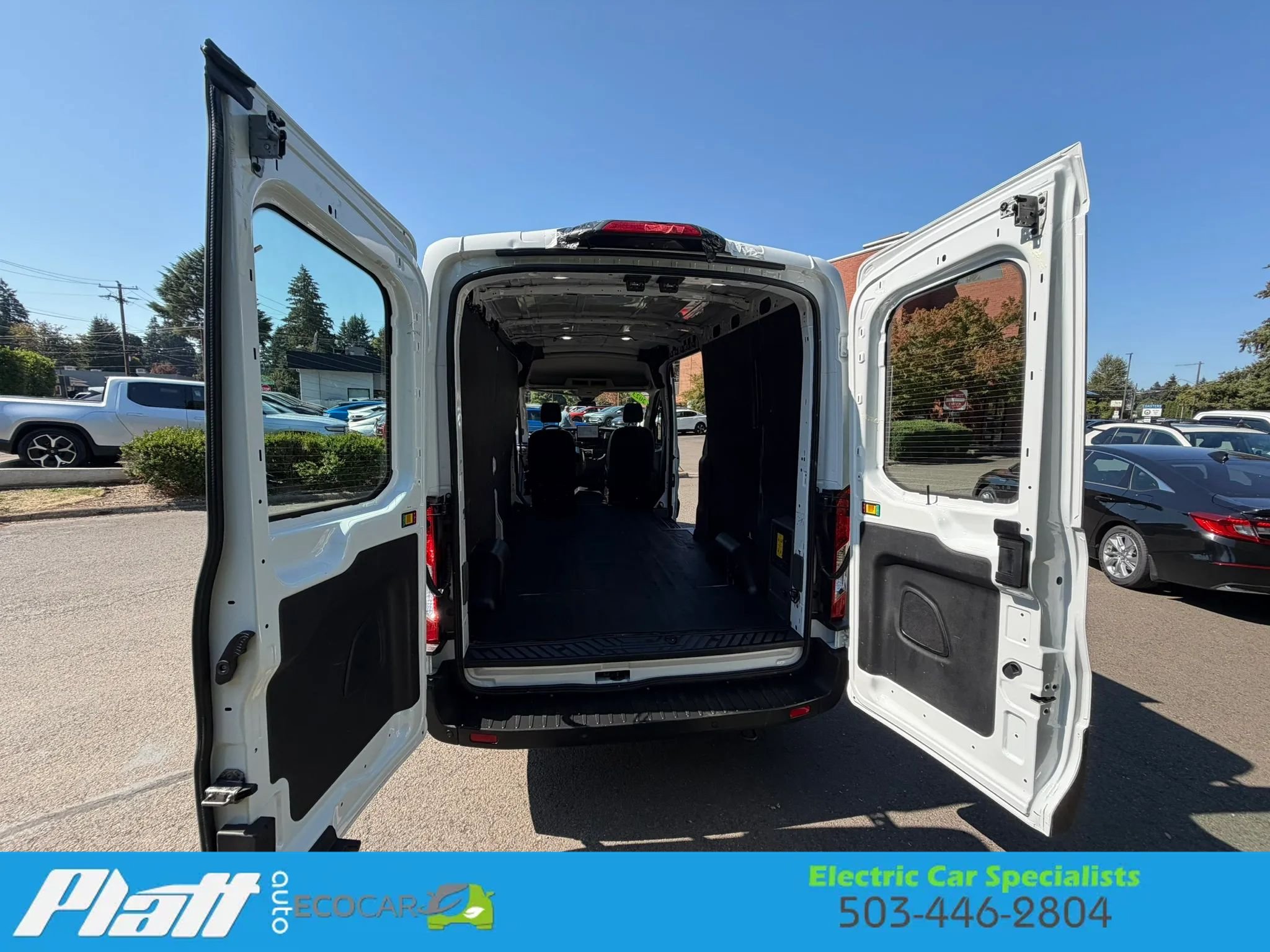 Used 2023 Ford E-Transit Medium Roof w/ Load Area Protection Package RWD image 33