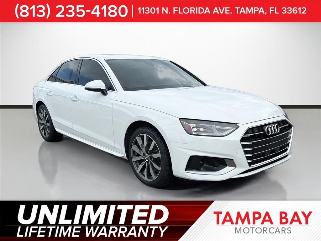 Used 2020 Audi A4 2.0T Premium w/ Convenience Package FWD image 1