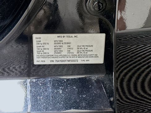 Used 2022 Tesla Model Y Performance AWD/4WD image 12