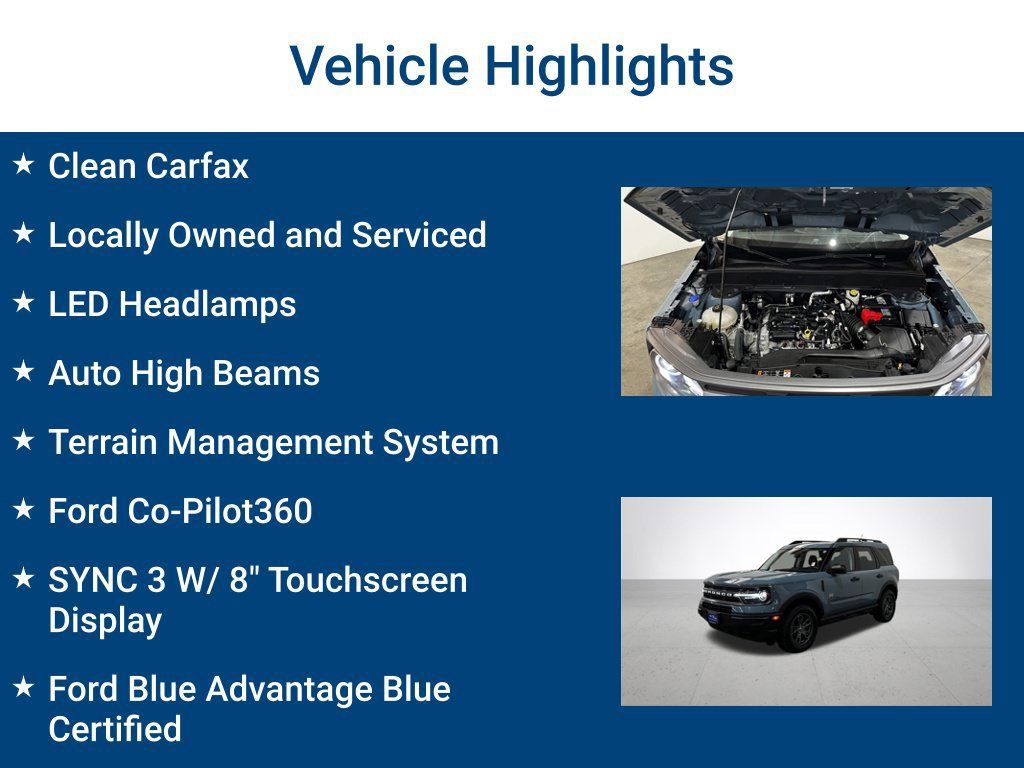 Certified 2023 Ford Bronco Sport Big Bend AWD/4WD image 3
