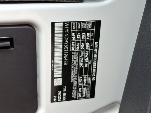 New 2025 Mercedes-Benz Sprinter 3500 image 19