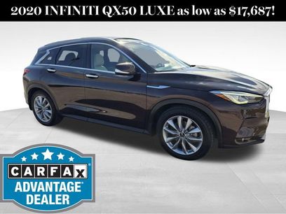 Used 2020 INFINITI QX50 Luxe w/ Navigation Package