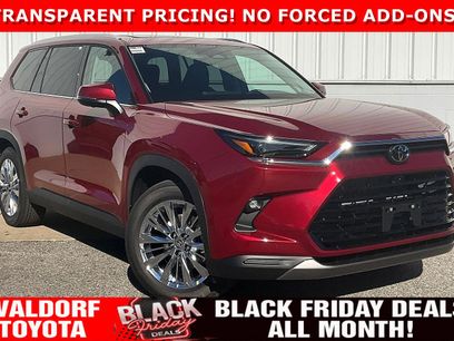 New 2026 Toyota Grand Highlander Platinum