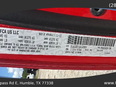 Used 2016 Dodge Challenger R/T RWD image 21
