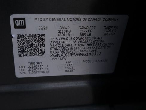 Used 2022 Chevrolet Equinox LT image 47