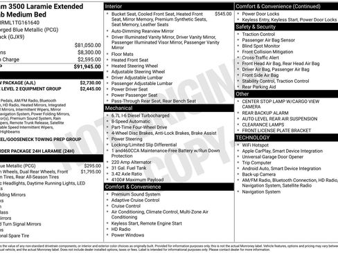 New 2026 RAM 3500 Laramie w/ Max Tow Package image 26