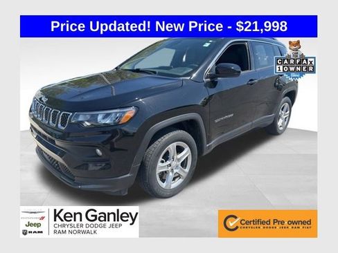 Certified 2023 Jeep Compass Latitude w/ Convenience Group AWD/4WD image 1
