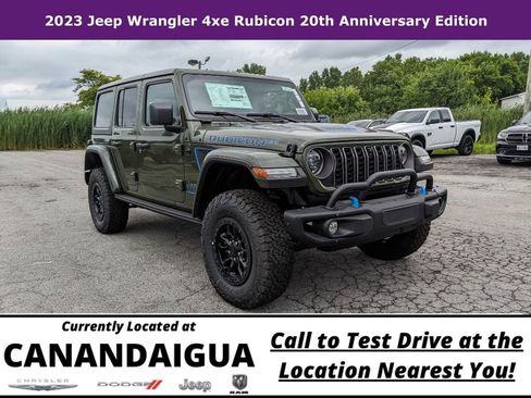 New 2023 Jeep Wrangler Unlimited Rubicon 4xe image 1