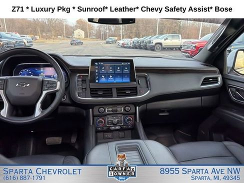 Used 2024 Chevrolet Suburban Z71 w/ Luxury Package AWD/4WD image 16