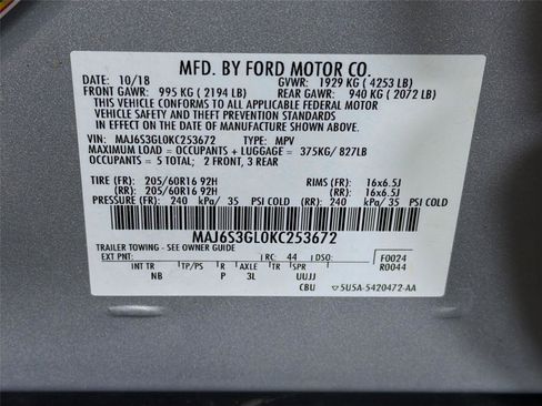 Used 2019 Ford EcoSport SE image 31