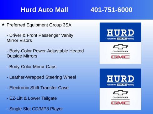 Used 2018 GMC Sierra 2500 SLE w/ Snow Plow Prep Package image 3