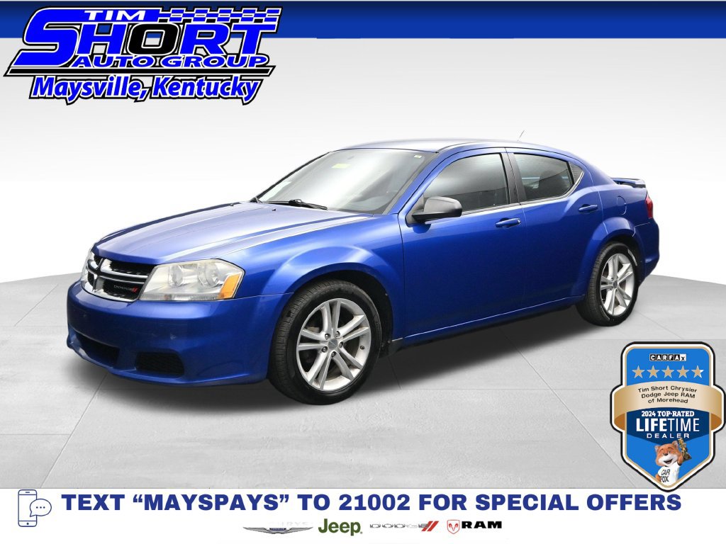 Used 2013 Dodge Avenger SE FWD 360° Tour