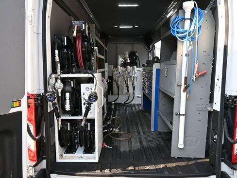 Used 2023 Ford Transit 350 148 High Roof Extended DRW w/ Upfitter Package image 38