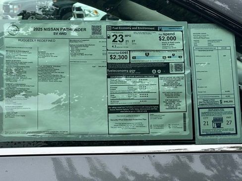 New 2025 Nissan Pathfinder SV w/ Black Appearance Package image 9