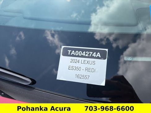Used 2024 Lexus ES 350 w/ Premium Package FWD image 37