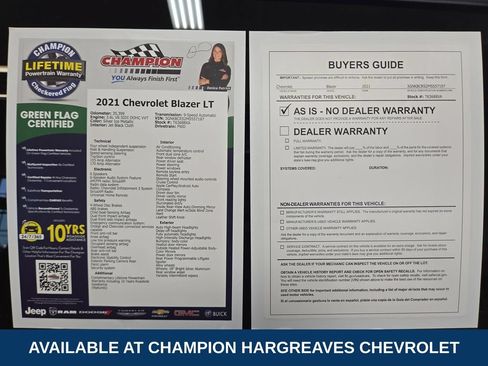 Used 2021 Chevrolet Blazer LT FWD image 43