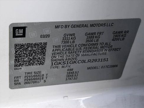 Used 2020 GMC Yukon XL SLT RWD image 15