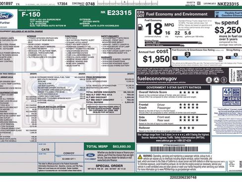 Used 2022 Ford F150 XLT w/ Equipment Group 301A Mid image 5