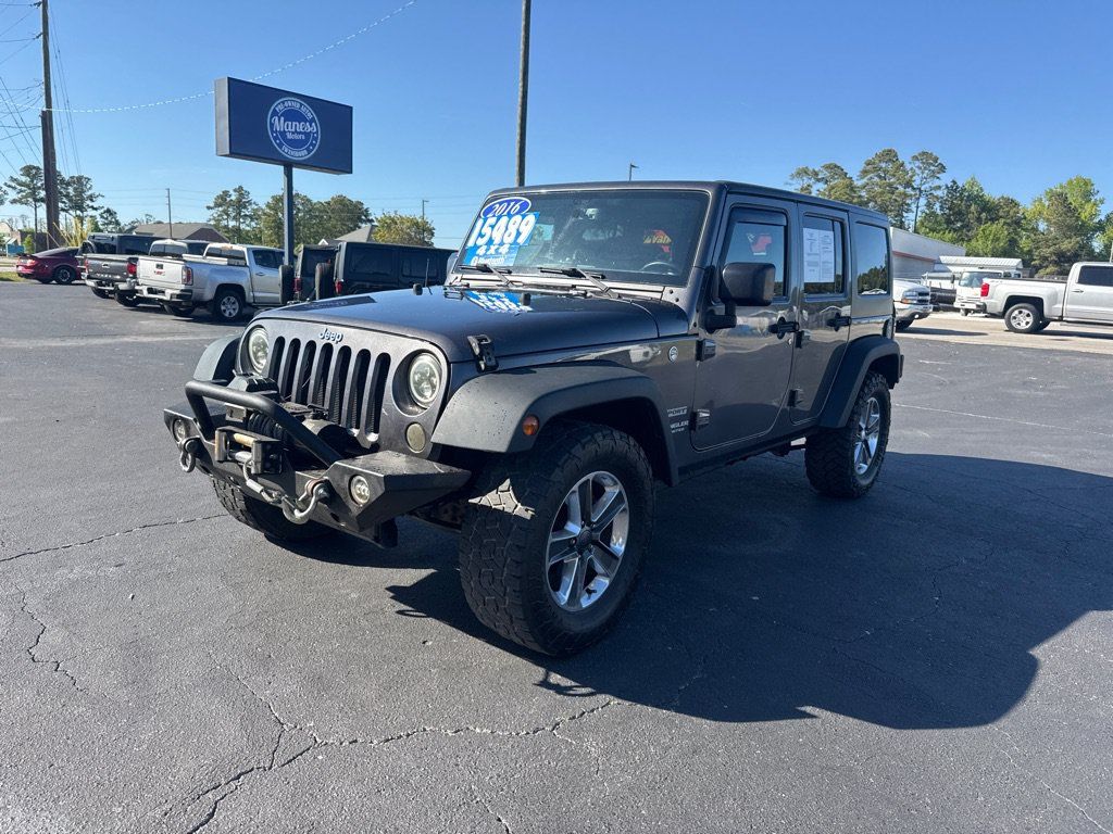 Used 2016 Jeep Wrangler Unlimited Sport w/ Quick Order Package 23S AWD/4WD image 1